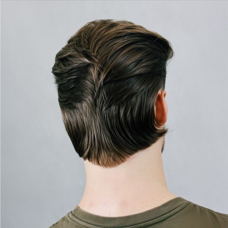 Teksturowany Taper Mullet – Kamil Cesarski