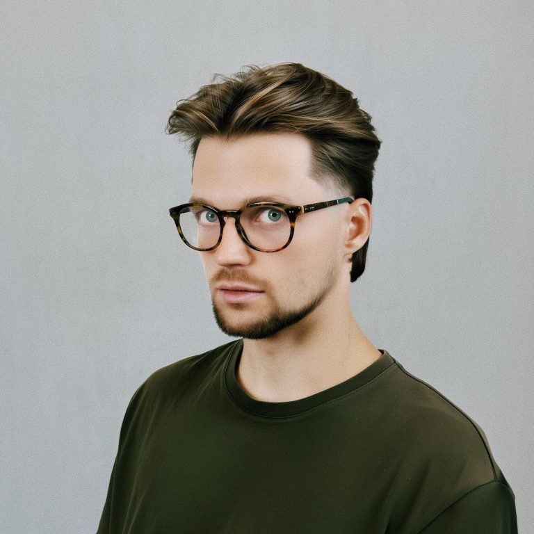 Teksturowany Taper Mullet – Kamil Cesarski