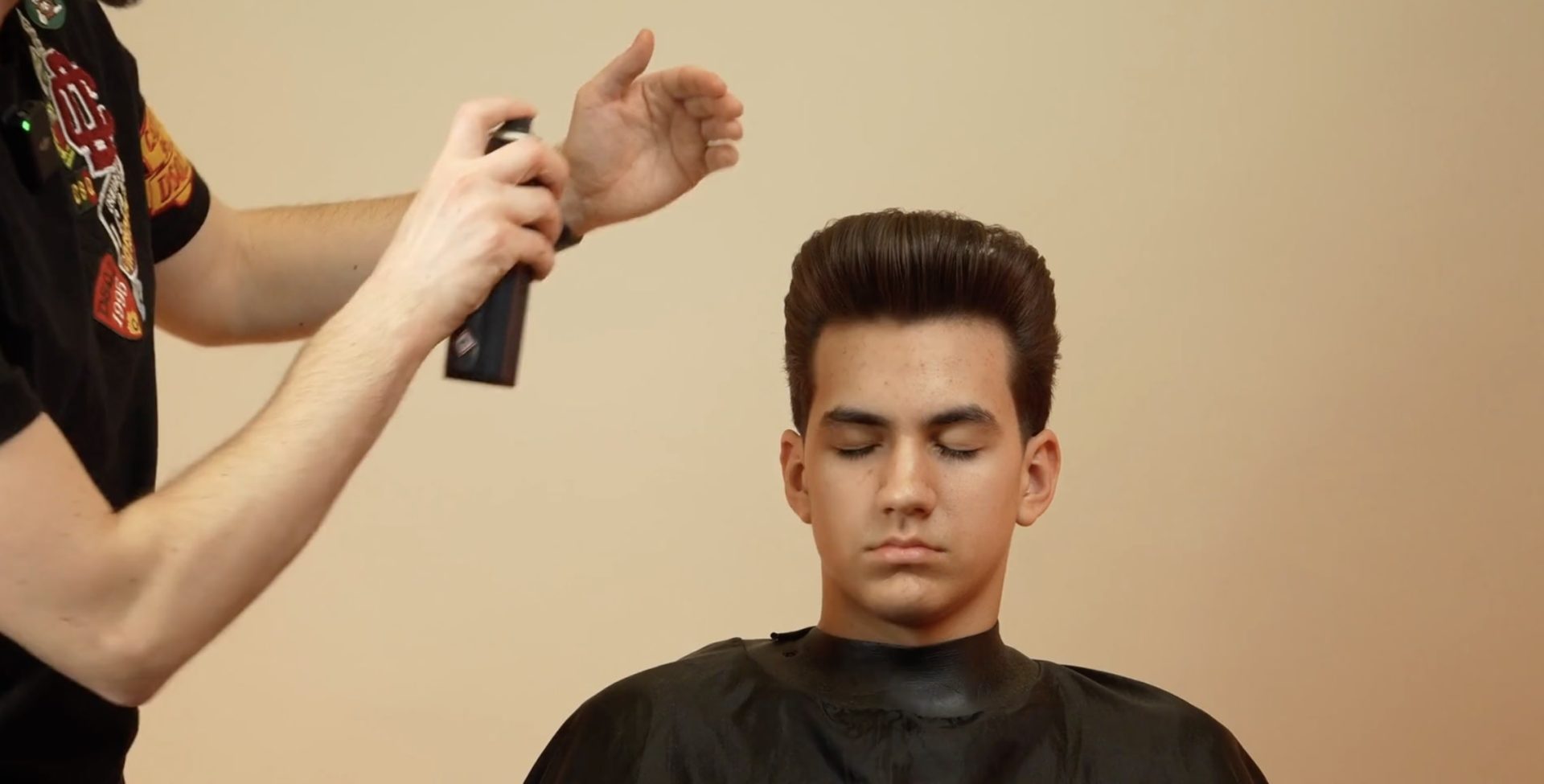 Pompadour Connected Hair