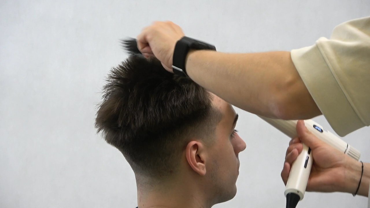 Quiff - efekt strzyżenia