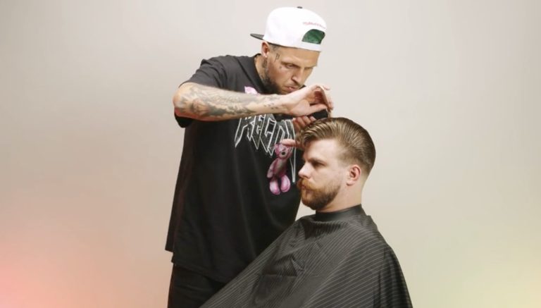 Mikołaj Maćkowiak – Rockabilly Pompadour z nowoczesnym twistem